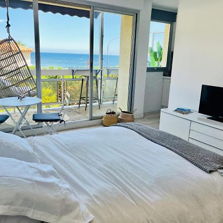 Charmant Studio Avec Terrasse Vue Mer A 50 M Сен Максим Екстериор снимка